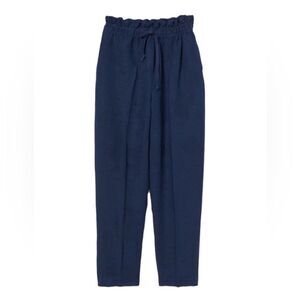 H&M Blue Linen Blend Pants(Size Small)